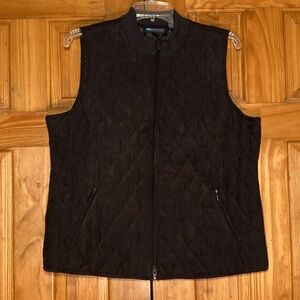 NWOT Vintage Relativity Quilted Lined Vest Size L